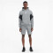 PUMA Rebel Hoodie Small Logo FL Sweatshirt gray M