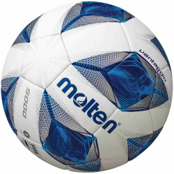 molten Fußball Wettspielball F5A5000 weiß/blau/silber 5