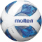 molten Fu&szlig;ball Trainingsball F5A1710 wei&szlig;/blau/silber 5