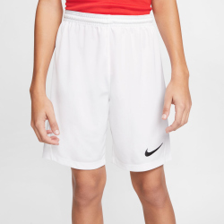 NIKE Park III Dri-FIT Knit Fu&szlig;ballshorts Kinder white/black M (137-147 cm)