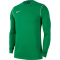 NIKE Park 20 Dri-FIT langarm Trainingsshirt Herren pine green/white/white S