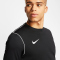 NIKE Park 20 Dri-FIT langarm Trainingsshirt Herren black/white/white XXL