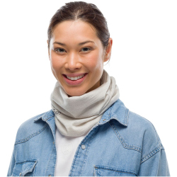 BUFF Lightweight Merinowolle Multifunktionstuch solid cloud