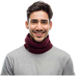 BUFF Polar Neckwarmer Schlauchtuch maroon htr