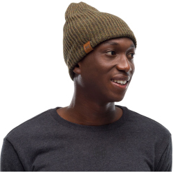 BUFF Fleece Strickmütze Lyne bark