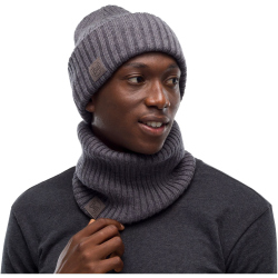 BUFF Knitted Merinowolle Neckwarmer Norval Schlauchschal...