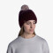 BUFF Fleece Bommelmütze Alina maroon