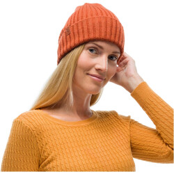 BUFF Merinowolle Knit Hat Norval Mütze rusty