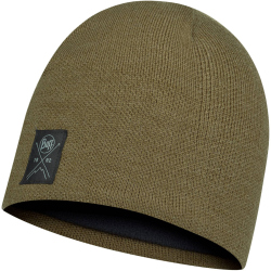BUFF Fleece Strickmütze Solid bark