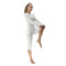 UYN Fusyon Cashmere 3/4 Funktionshose Damen optical white/cream S/M