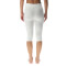 UYN Fusyon Cashmere 3/4 Funktionshose Damen optical white/cream S/M