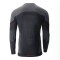 UYN Evolutyon Comfort langarm Funktionsshirt Herren charcoal/white/red L/XL