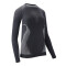 UYN Evolutyon Comfort langarm Funktionsshirt Damen charcoal/white/light grey L/XL