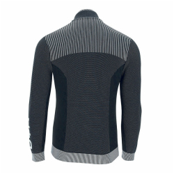 UYN Athlesyon Dolomites 2nd-Layer Full-Zip Funktionsshirt Herren B704 - black/brilliant white S