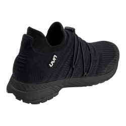UYN Free Flow Tune Slip-on Sneaker aus Merinowolle Damen black/carbon 35