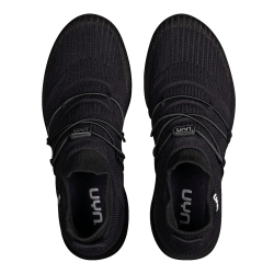 UYN Free Flow Tune Slip-on Sneaker aus Merinowolle Damen black/carbon 35