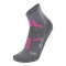 UYN Trekkingsocken doppellagig Damen mid grey/pink 35-36