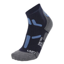 UYN Low Cut Trekkingsocken doppellagig Herren blue/navy...