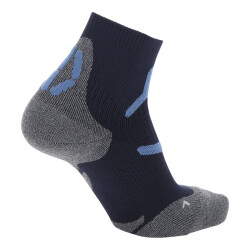 UYN Low Cut Trekkingsocken doppellagig Herren blue/navy...