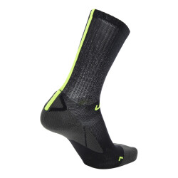 UYN Aero Fahrradsocken black/lime 35-38