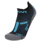 UYN Laufsocken doppellagig Herren black/turquoise 35-38