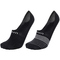 2er Pack UYN Ghost 4.0 Socken Füßlinge black-black/white 37-38