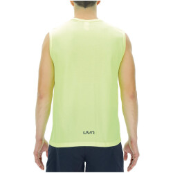 UYN Airstream ärmelloses Laufshirt Herren yellow fluo S