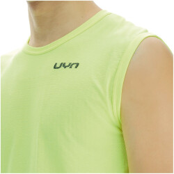 UYN Airstream ärmelloses Laufshirt Herren yellow fluo S