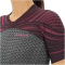 UYN Alpha Coolboost kurzarm Laufshirt Damen dawn grey/pink gloss XS