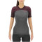 UYN Alpha Coolboost kurzarm Laufshirt Damen dawn grey/pink gloss L
