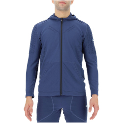 UYN Run Fit Laufshirt Full-Zip Herren dress blue S