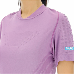UYN Run Fit kurzarm Laufshirt Damen chinese violet XS