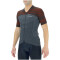 UYN Alpha Coolboost Fahrradtrikot Herren sharkskin/red wagon L