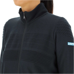 UYN Natural Training Full-Zip Funktionsshirt Damen blackboard XS