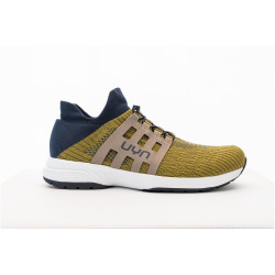 UYN Nature Tune Slip-on Sneaker aus Merinowolle Herren sage/carbon 39