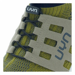 UYN Nature Tune Slip-on Sneaker aus Merinowolle Herren sage/carbon 45