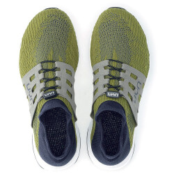 UYN Nature Tune Slip-on Sneaker aus Merinowolle Herren sage/carbon 45