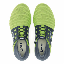 UYN 3D Ribs Tune Freizeitschuhe Damen green lime/charcoal 35