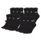 12er Pack NIKE Everyday Lightweight Ankle Trainingssocken black/white 34-38