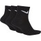 12er Pack NIKE Everyday Lightweight Ankle Trainingssocken black/white 34-38