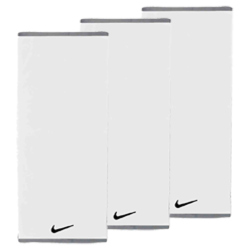 3er Pack NIKE Fundamental Handtuch 101 white/black L