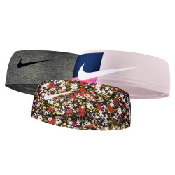 3er Pack NIKE Fury Headband 2.0 Stirnband