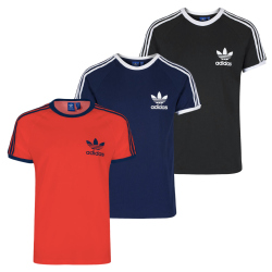 3er Pack adidas Originals 3-Stripes Trefoil T-Shirt