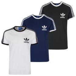 3er Pack adidas Originals 3-Stripes Trefoil T-Shirt
