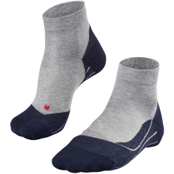 3er Pack FALKE RU4 Laufsocken grey/black/blue 39-41