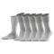 5er Pack FALKE Run Freizeitsocken light grey 42-43