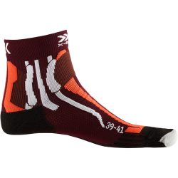 3er Pack X-SOCKS Run Speed Two Laufsocken Damen sunset orange/pearl grey 41-42