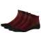 3er Pack X-SOCKS Run Discovery Laufsocken dark ruby/opal black 35-38