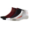 3er Pack X-SOCKS Run Discovery Laufsocken black/white/dark ruby 35-38