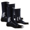 2er Pack X-SOCKS Trek X Merino Trekkingsocken midnight blue/arctic white 35-38